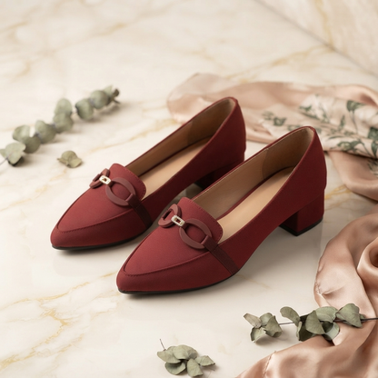 Siena Pointed Toe Comfort Heel