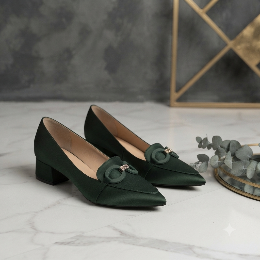 Siena Pointed Toe Comfort Heel