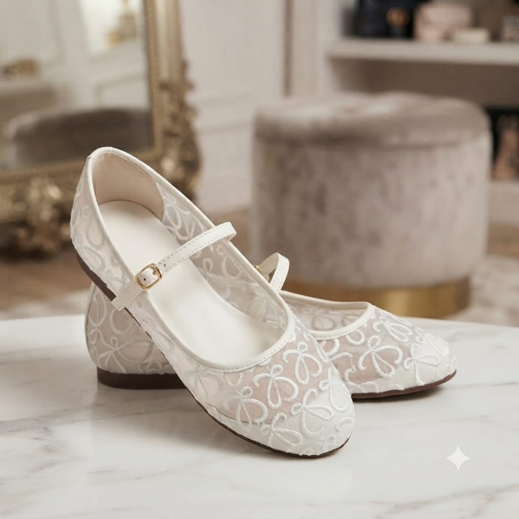 Breathable Mary Jane Flats