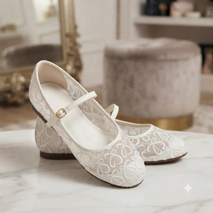 Breathable Mary Jane Flats