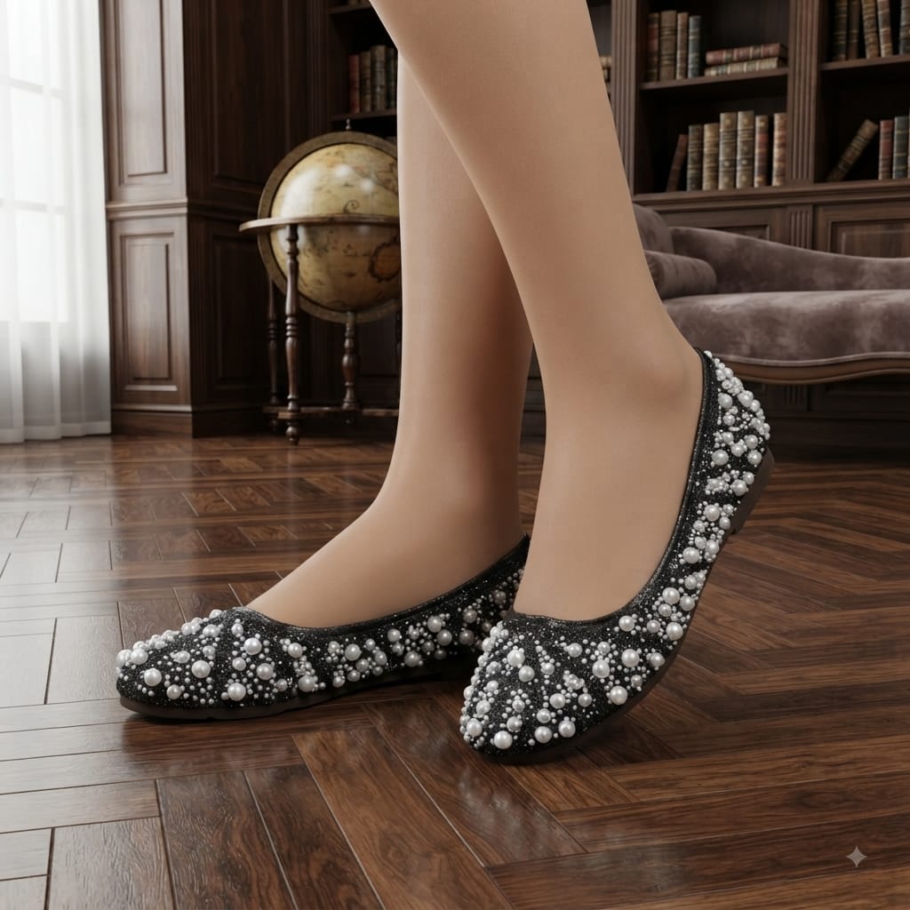 Pearl Ballet Flats