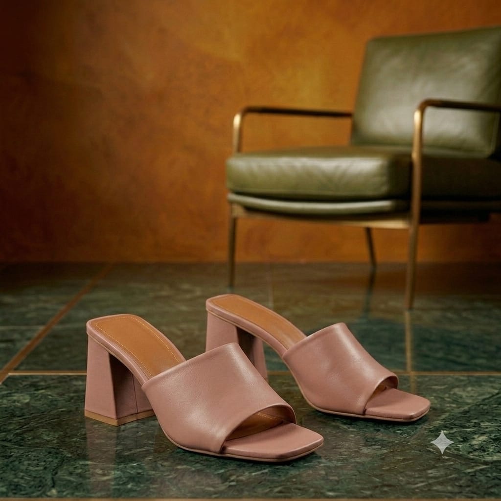 Aura Square-toe Mules