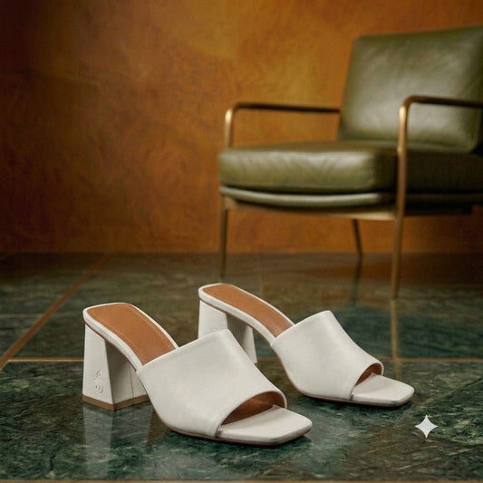 Aura Square-toe Mules