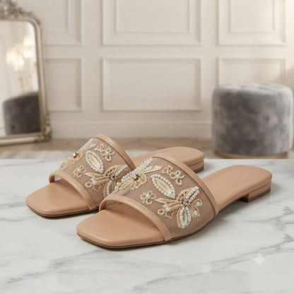 Zara Embroidery Flats